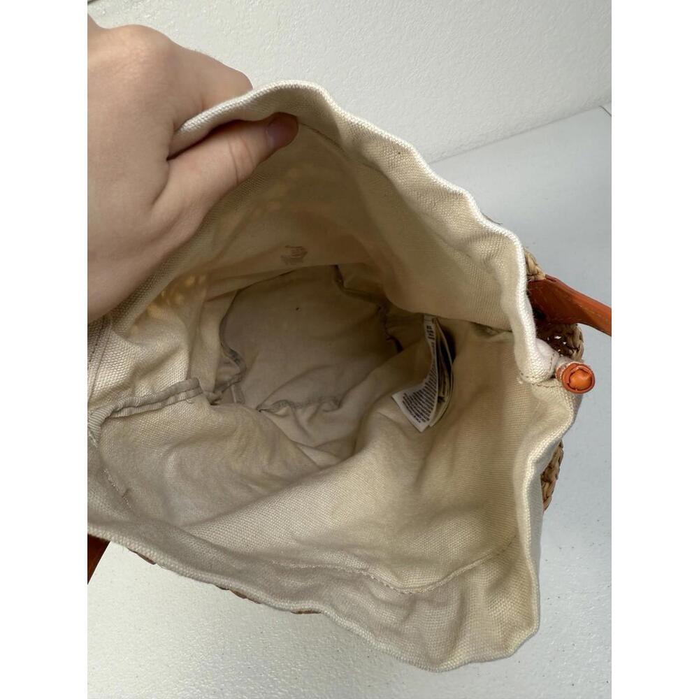 Polo Ralph Lauren Crochet Mini Bucket Bag – As Is (Broken Weave & Fraying) - Picture 11 of 11